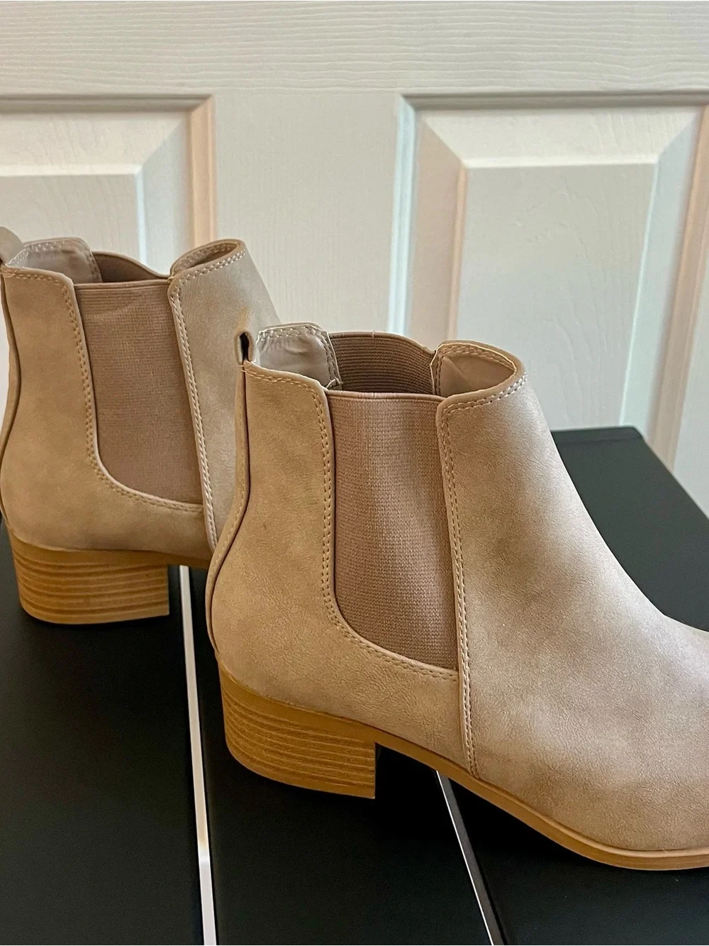 Taupe Chelsea Ankle Boots